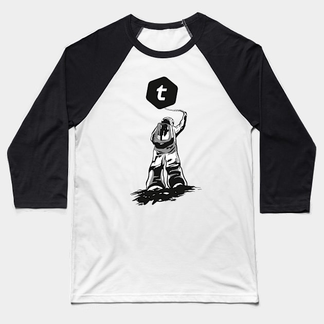 Telcoin crypto coin Crypto coin Crytopcurrency Baseball T-Shirt by JayD World